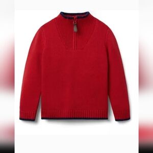 Janie and Jack Half-Zip Sweater Size 18-24M